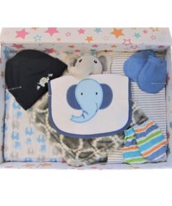 Elephant Baby Boy Gift Box