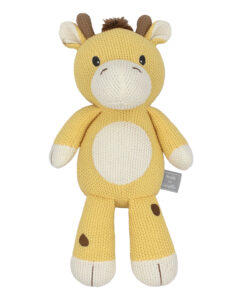 Noah Giraffe cotton knitted soft toy
