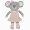 Chloe Koala Large Cotton Baby Soft Toy Rattle