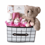 Teddy Bear Large Baby Girl Hamper
