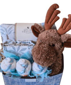 Moose Baby Boy Deluxe Organic Hamper - Image 2