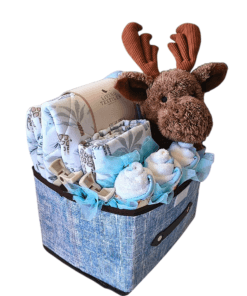 Moose Baby Boy Deluxe Organic Hamper - Image 4