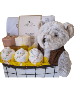 Teddy Bear Unisex Baby Deluxe Organic Hamper - Image 2
